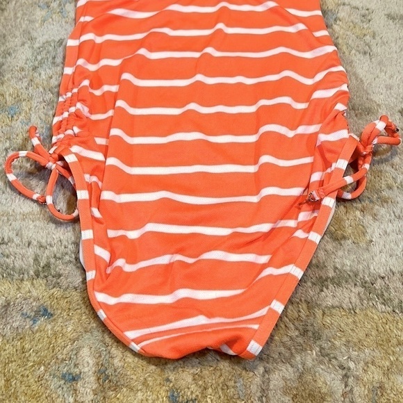⭐️Juicy Couture, (FIRM PRICE)Awesome Orange & White,Bathing Suit,EUC, Size Small - Picture 11 of 16